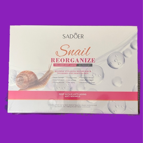 Sadoer Other - Sadoer Snail Reorganize Anti-Aging Set